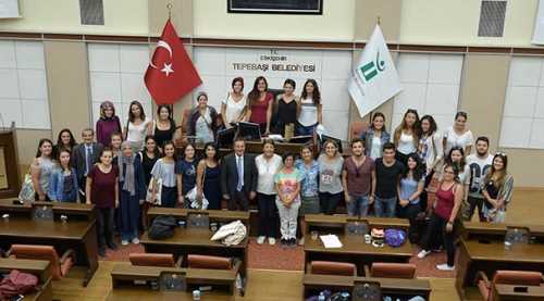 Tepebaşı’nın İzmir’den konukları