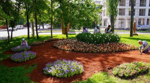 Tepebaşı renklenmeye devam ediyor