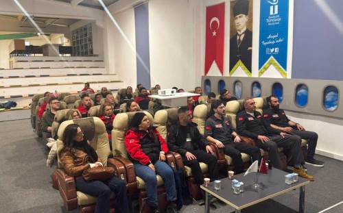 Tepebaşı TAK Ekibi afet eğitimi aldı