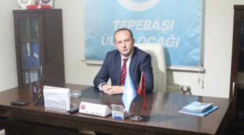 Tepebaşı ülkü ocağında bayrak değişimi