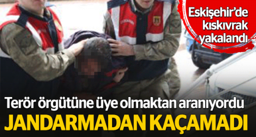 Terör şüphelisi Eskişehir'de yakalandı!