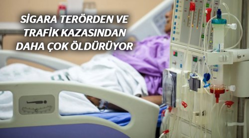 Terörden ve trafik kazasından daha çok öldürüyor