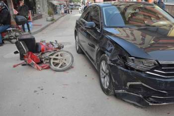 Ters Yönden Giden Araç Kazaya Sebep Oldu
