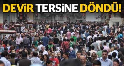 Tersine döndü, şehirden köye göç başladı