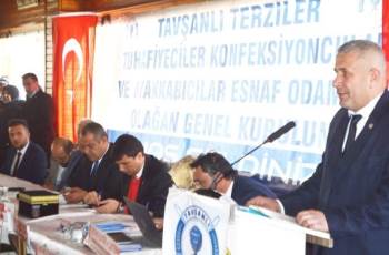 Terziler Tuhafiyeciler Odası’Nda Halil Sezer Yeniden Başkan
