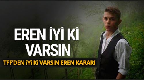 TFF'den Eren Bülbül kararı