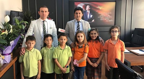 Ticaret borsası ilkokulu öğrencilerinin başarısı
