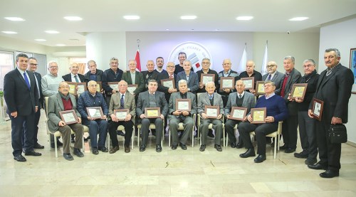 Ticaret Odası'ndan vefa plaketi