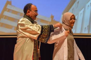 Tıp Fakültesi Öğrencileri ’Beyaz Önlük’ Giydiler
