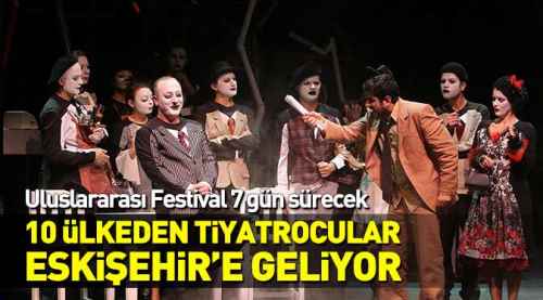 Tiyatro Festivali 7 gün sürecek