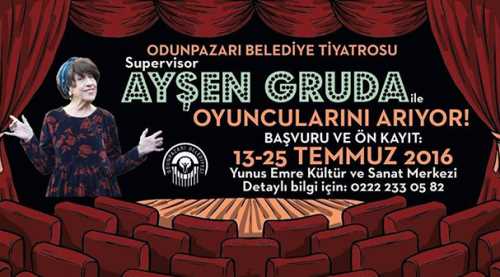 TİYATROYA OYUNCU ARANIYOR