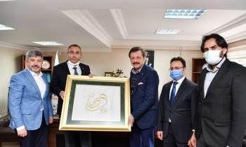 Tobb Başkanı Hisarcıklıoğlu Gediz’De
