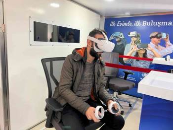 Toki’Nin Afyon’A Yapacağı Konutlar Sanal Gerçeklik Gözlüğüyle Tanıtıldı
