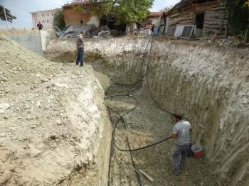 Toprağın altındaki enerjiyi kullanarak evi ısıtacak