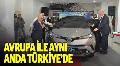Toyota C-HR Avrupa ile aynı anda Türkiye’de