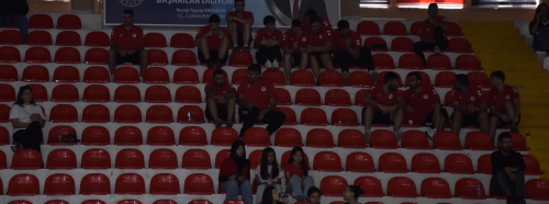 Trabzon ekibi tribündeydi