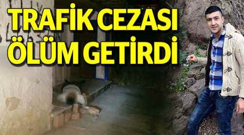 Trafik cezası ölüm getirdi