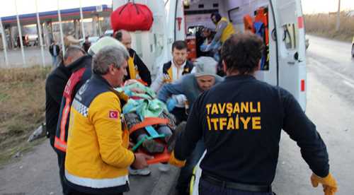 Trafik kazası: 1'i ağır 7 yaralı