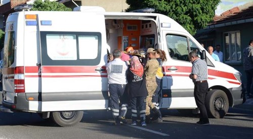 Trafik kazasında 1 kişi ağır yaralandı