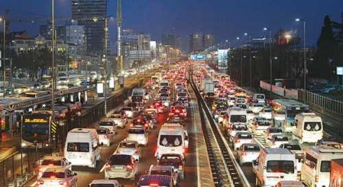 TRAFİKTE ARAÇ SAYISI 20 MİLYON