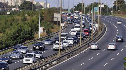TRAFİKTE ARAÇ SAYISI 252.654 OLDU