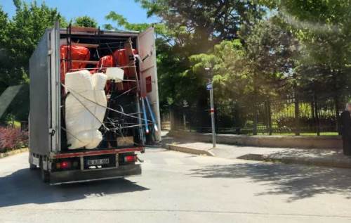 Trafikte tehlikeli taşıma endişe yarattı