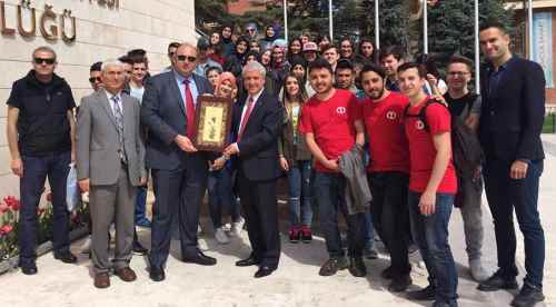 Trakya'dan ziyarete geldiler