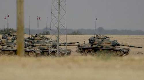 TSK Suriye'nin Çobanbey ilçesine girdi