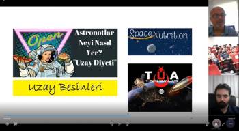 Tubif’Te “Uzayda Gastronomi” İsimli Söyleşi
