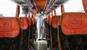 Tugay’In Araçları Dezenfekte Edildi
