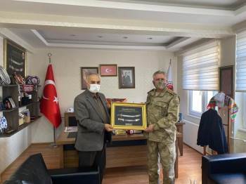 Tuğgeneral Çolak’Tan Başkan Kepez’E Ziyaret
