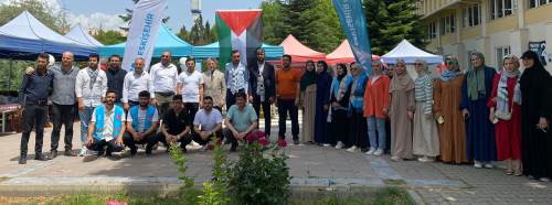 TÜGVA'dan Eskişehir'de Filistin halkı için hayır pazarı