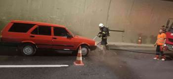 Tüneller Bölgesinde Acil Durum Tatbikatı Gerçekleştirildi
