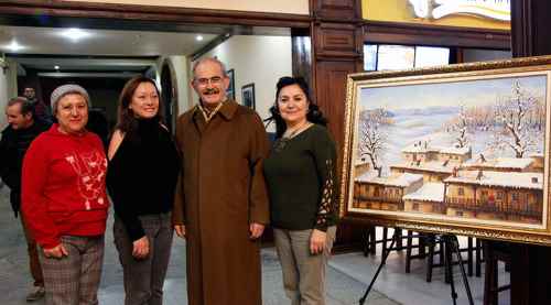 Turan Kaplan resim sergisi açıldı