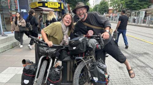 Turist çift Eskişehir halkını böyle övdü!