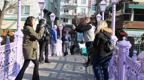 Turistlerin ilgisi Eskişehirlilere yürüyecek alan bırakmadı!
