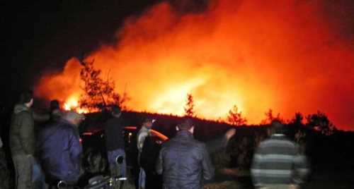 TURİZM CENNETİ ALEV ALEV YANDI