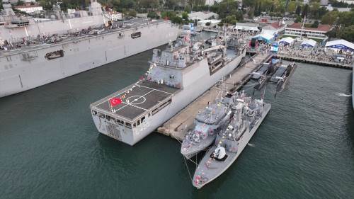 Türk donanmasının “keskin kılıcı” TCG İmbat, TEKNOFEST Mavi Vatan’da