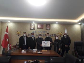 Türk İş Sendikasından Ak Parti’Ye Ziyaret
