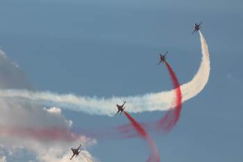 Türk Yıldızları’Ndan Nefes Kesen Gösteri
