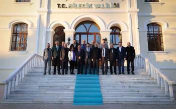 Türkiye Amatör Spor Kulüpleri Konfederasyonu Başkanı Ali Düşmez Bilecik’E Geldi
