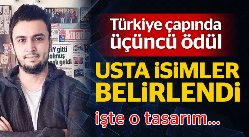 Türkiye çapında üçüncü ödül