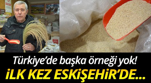 Türkiye'de ilk kez Eskişehir'de üretildi