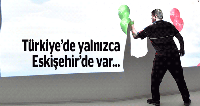 Türkiye'de ilk kez Eskişehir OGÜ'de