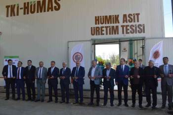 Türkiye Kömür İşletmeleri Kurumu Hümas Gübre Tesisleri Açıldı
