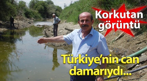 Türkiye'nin can damarında korkutan görüntü!