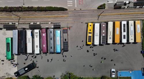  Türkiye'nin dört bir yanından milyonluk otobüsler Eskişehir'e geldi!