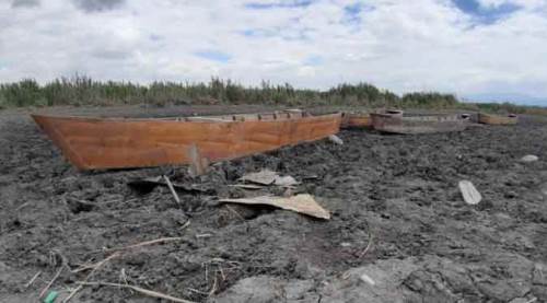 Türkiye'nin en büyük 12'nci gölünde ürkütücü manzara!