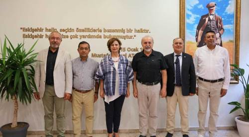 Türkiye Ormancılar Derneği'nden Ayşe Ünlüce'ye ziyaret