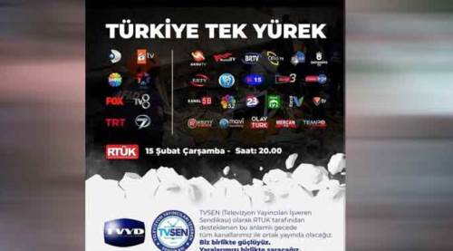 Türkiye Tek Yürek! Çarşamba günü saat 20.00'de...